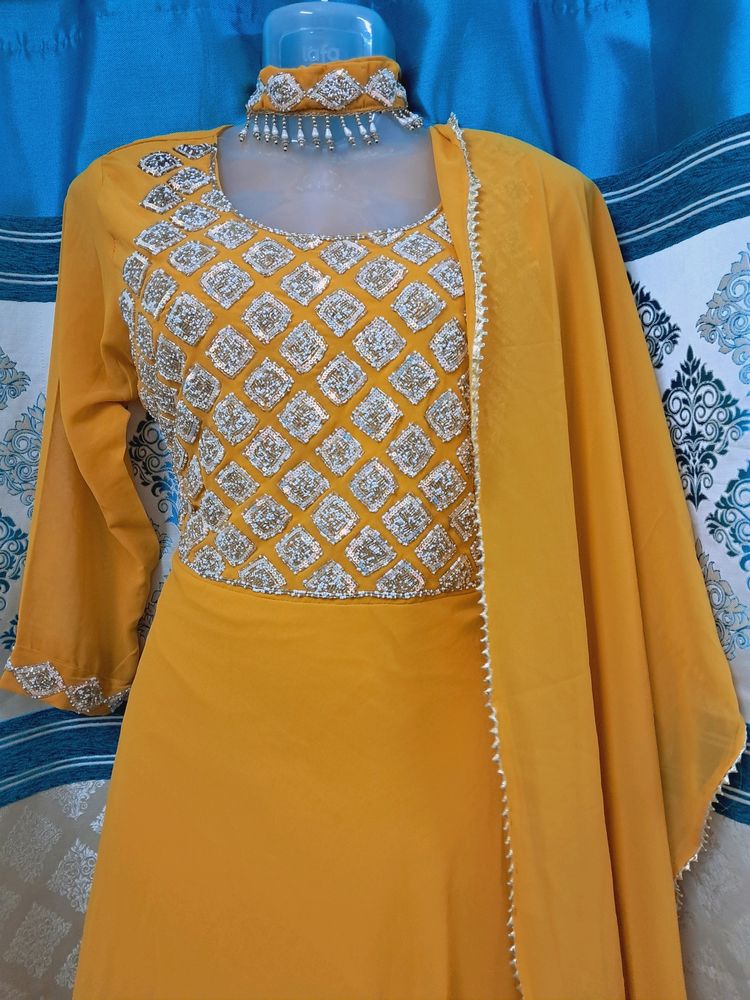 Yellow Festive Gown