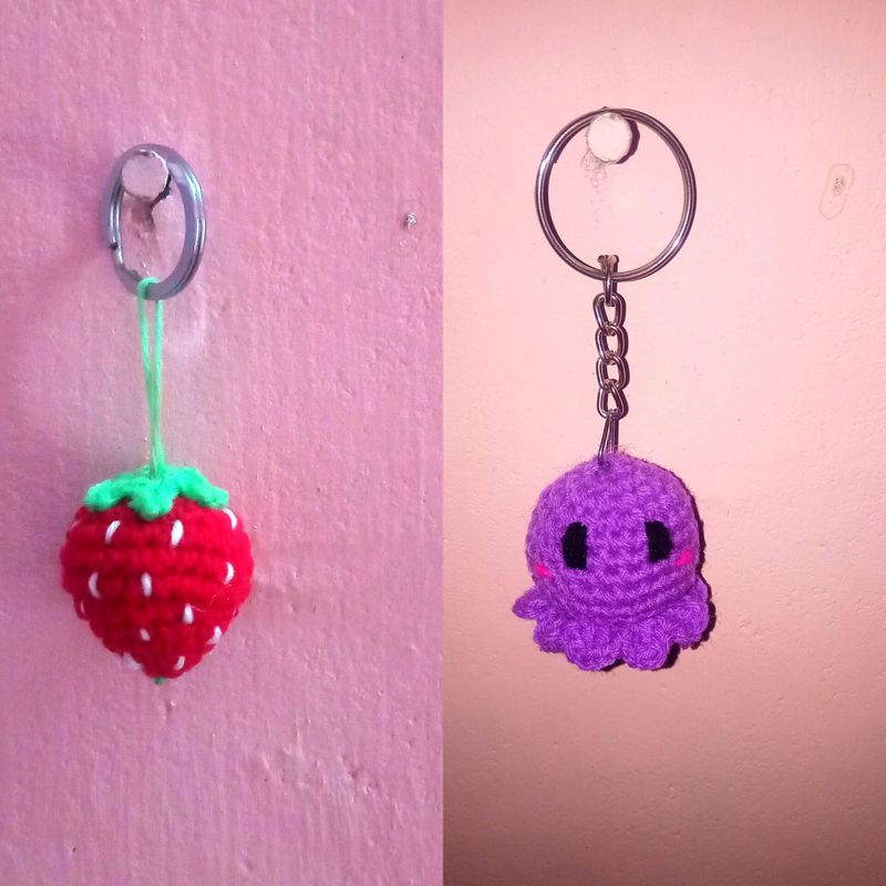 Strawberry 🍓,octopus🐙 Crochet