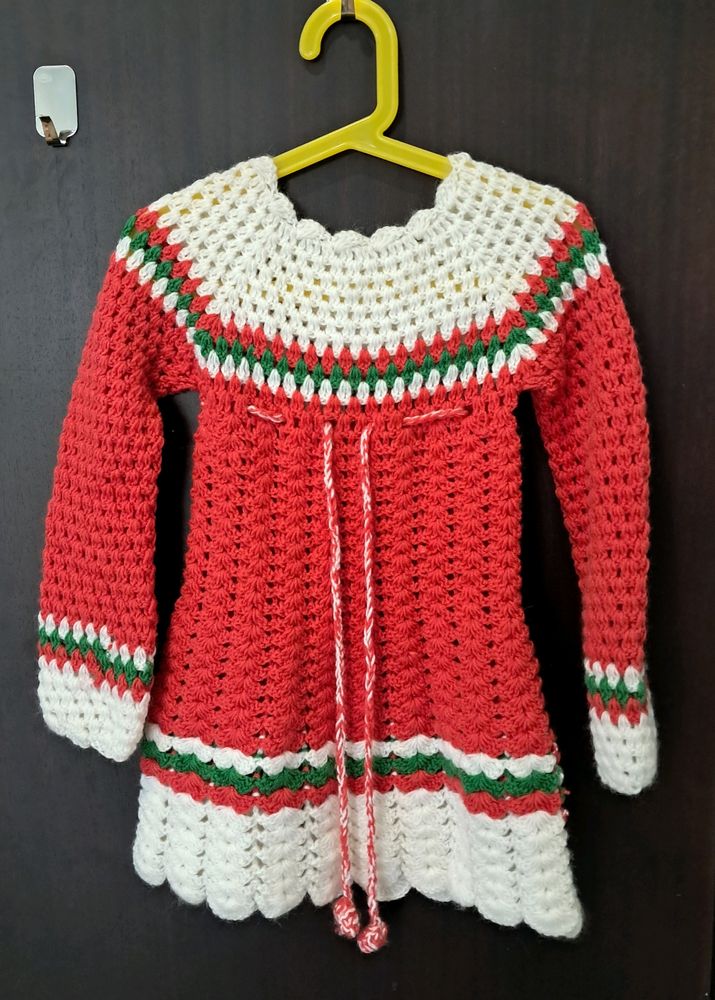 Knitted Dress For Girl