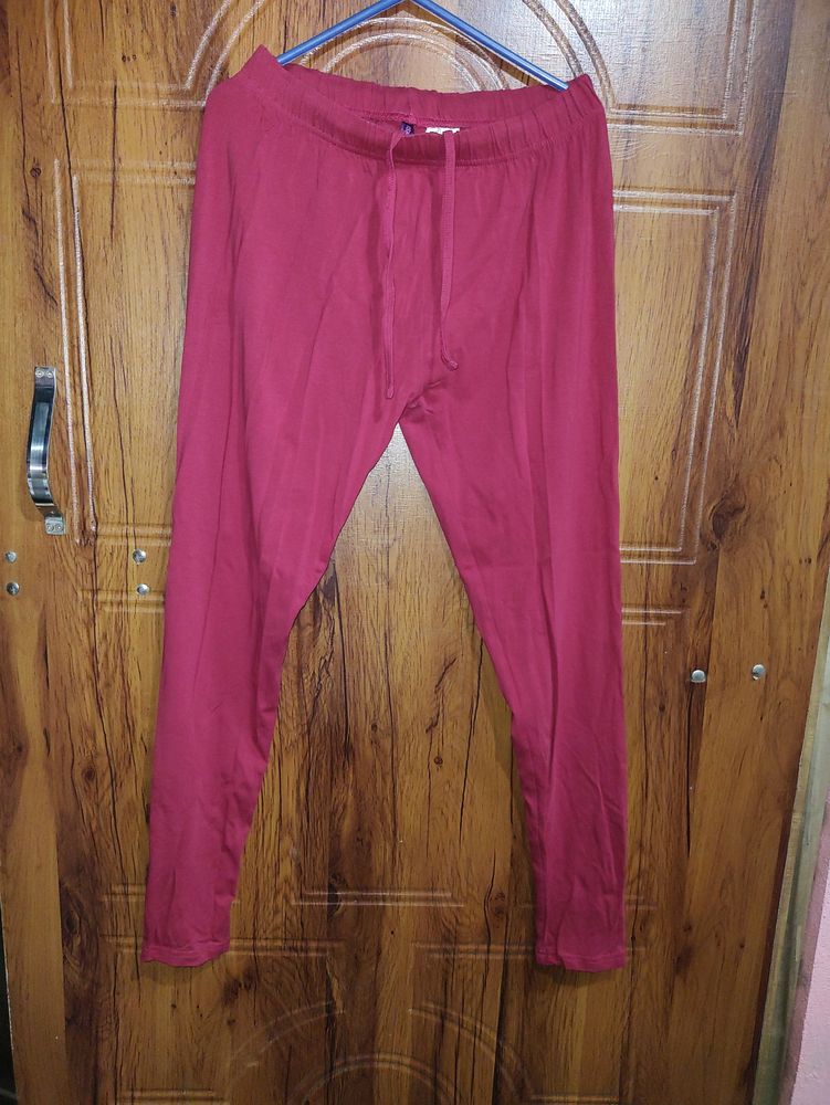 Sristhi Red Ankle Length Leggings