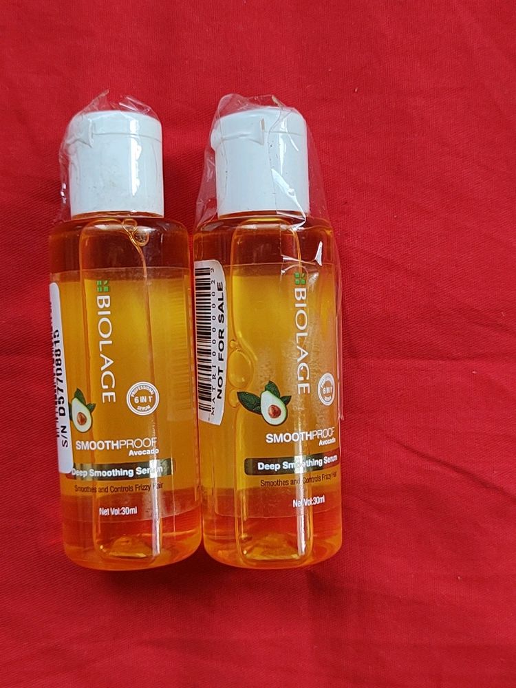 Pack Of 2 Biolage Hair Serum