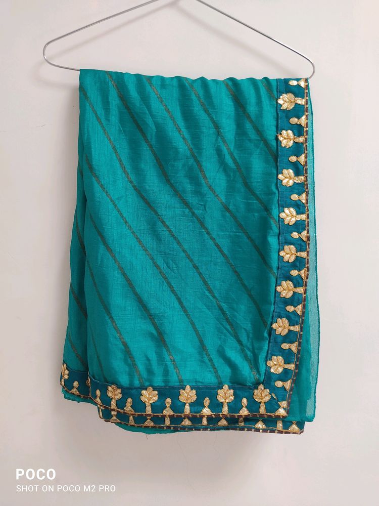 Mint Blue Saree