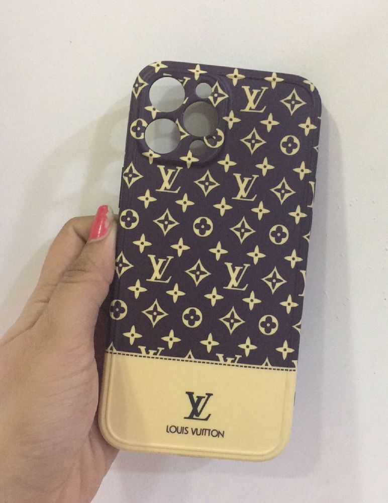 IPhone 12 Pro Max LV Brand Print Phone Case