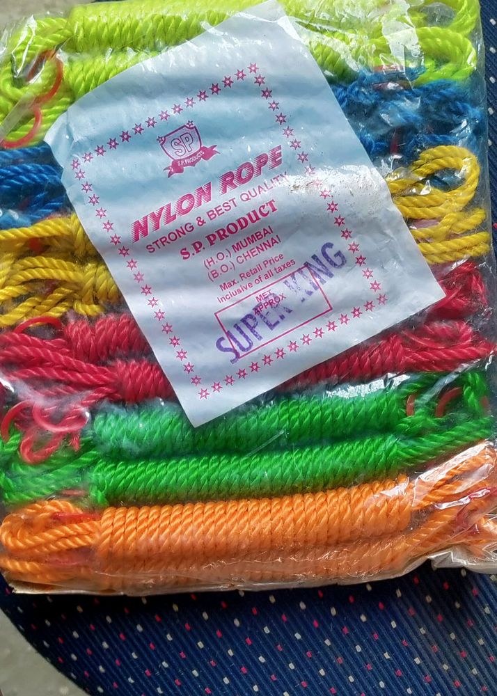 NYLON Rope 12 Pcs X 3 Meters