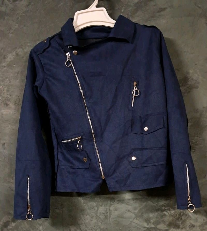 Korean Navy Blue Jacket