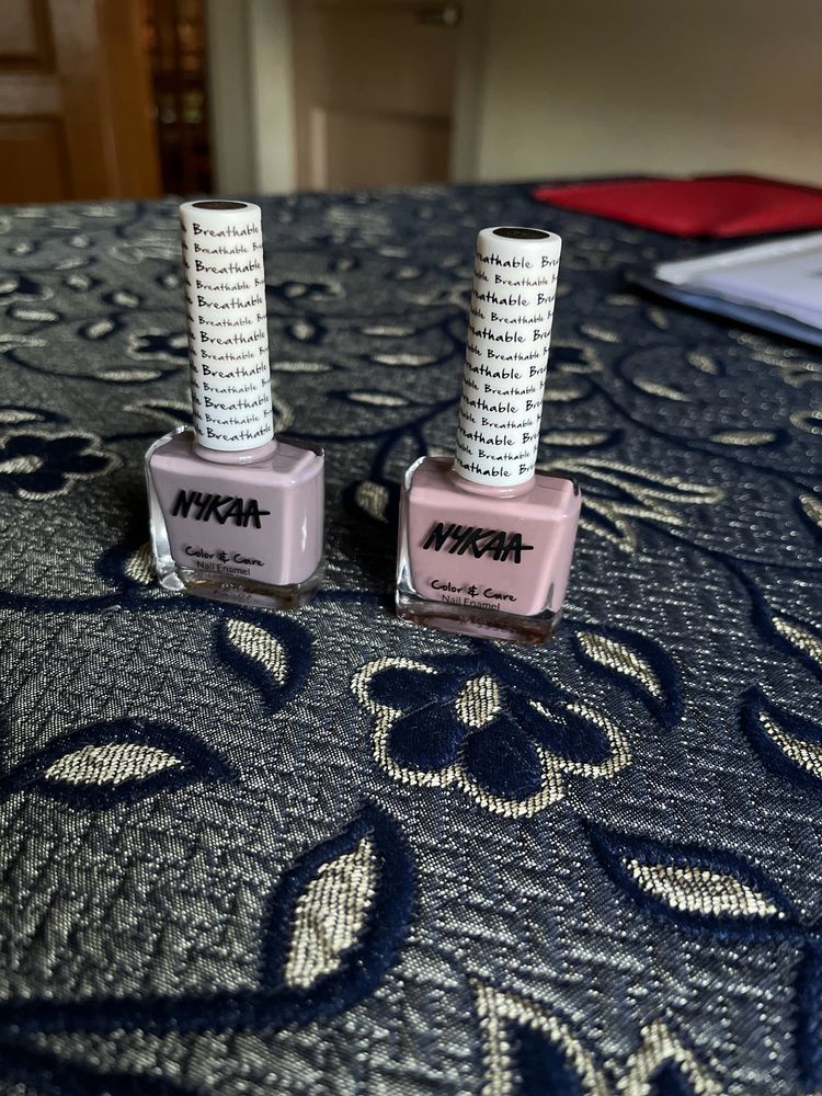 Nykaa Nail Polish And Lip Balm