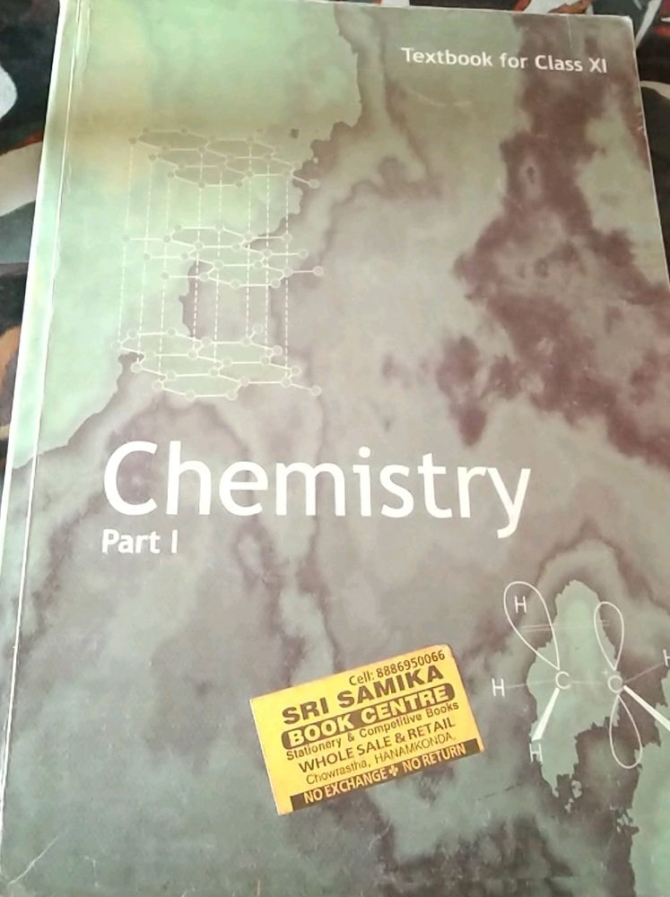 CHEMISTRY NCERT Textbook For Class XI