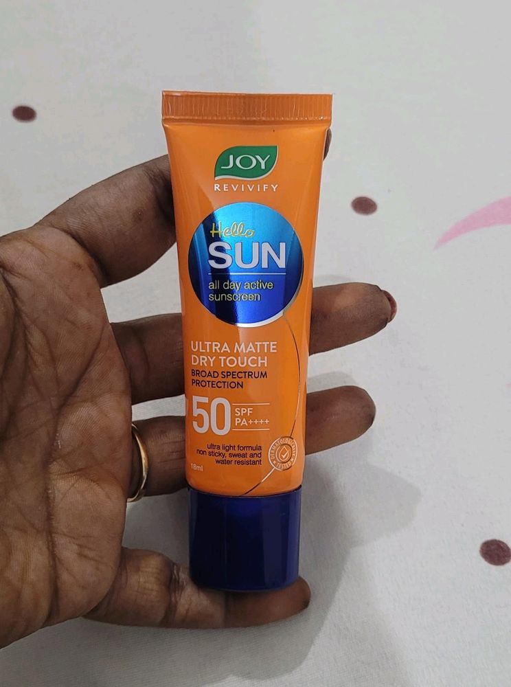 Joy Ultra Matte Dry Sunscreen 50 SPF