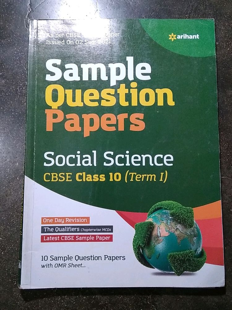 Class 10 Social Science Sample Question Book