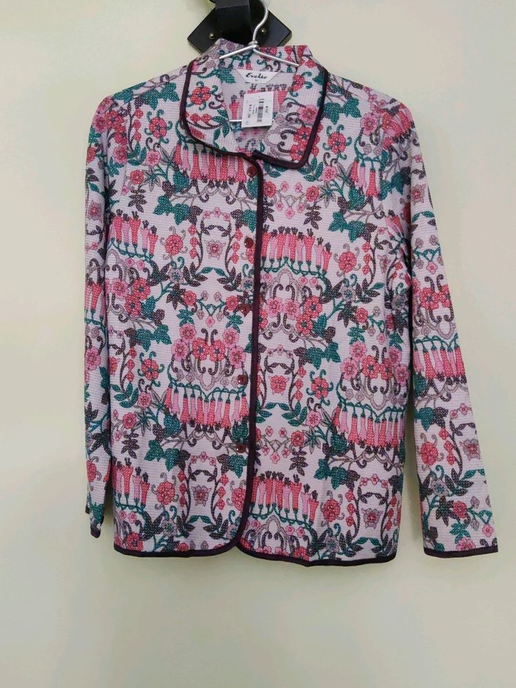 Floral Shimer Shirt (Winter Friendly)