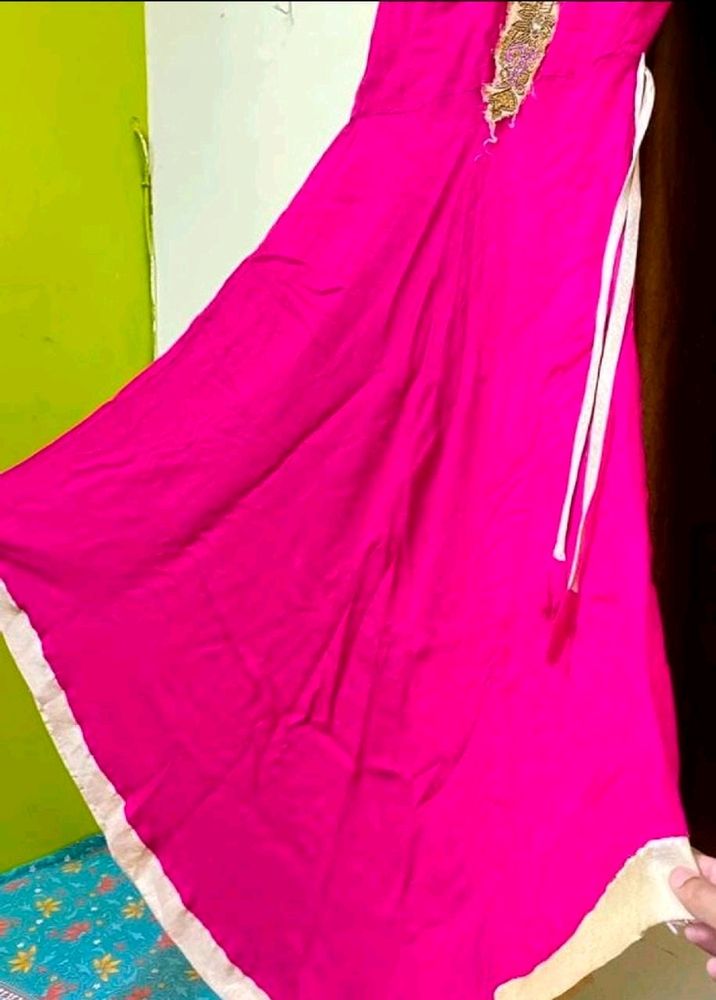 Pink Long Gg Own Kurti