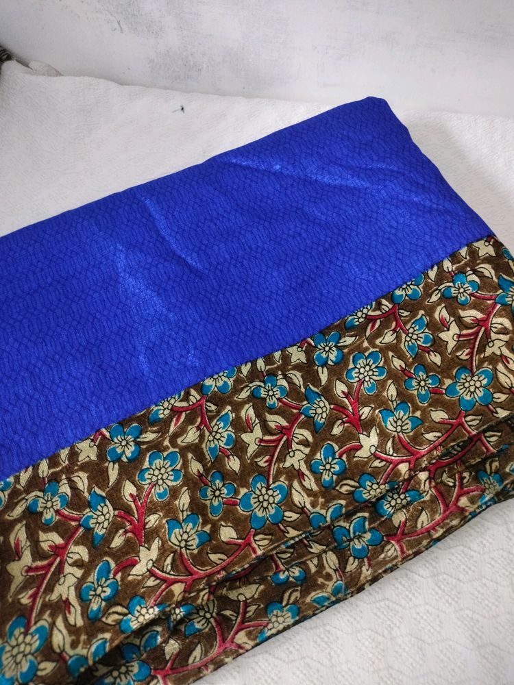 Blue Saree