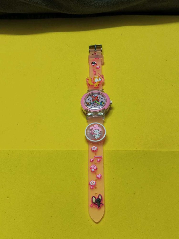 Cartoon Theme Watch With Light