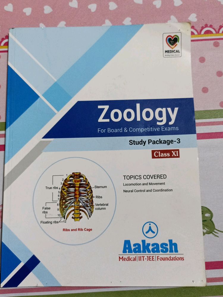 Aakash Module Zoology Package 3 Class 11