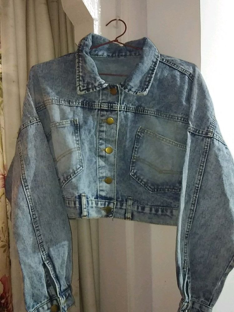 Brand New Urbanic Crop Denim Jacket