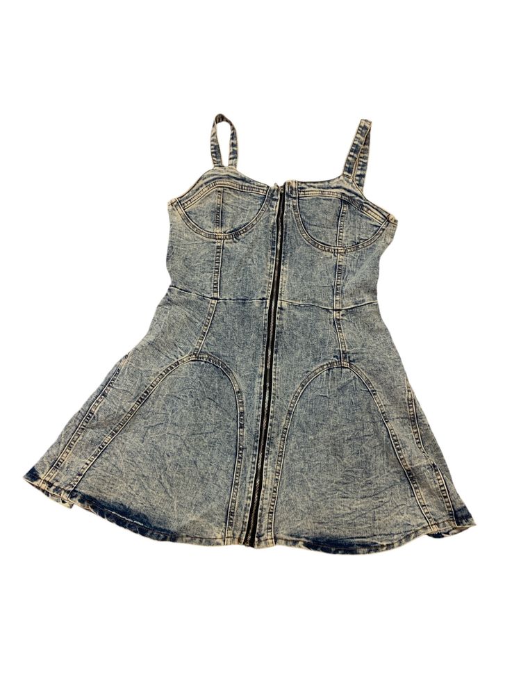 Y2K Vintage Mini Denim Dress