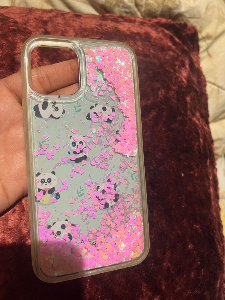 Iphone 11 Cute Mint & Pink Panda Case