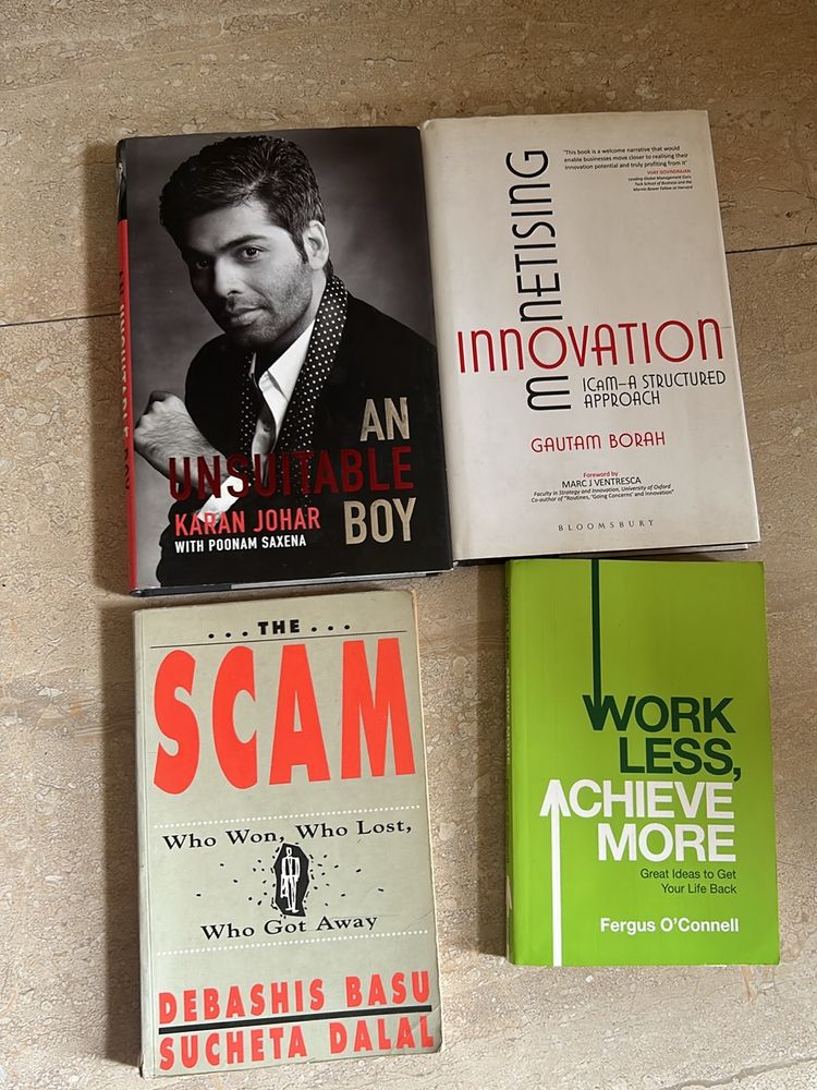 Set Of 4 Best seller Books