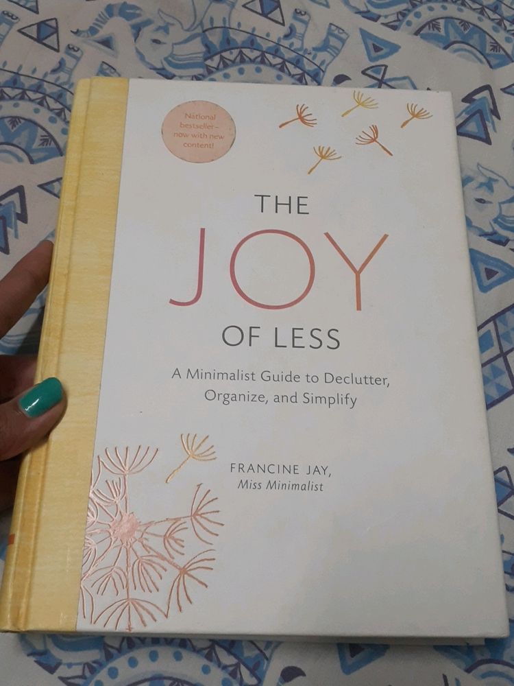 THE JOY OF LESS | Minimalist Guide | Imported Book