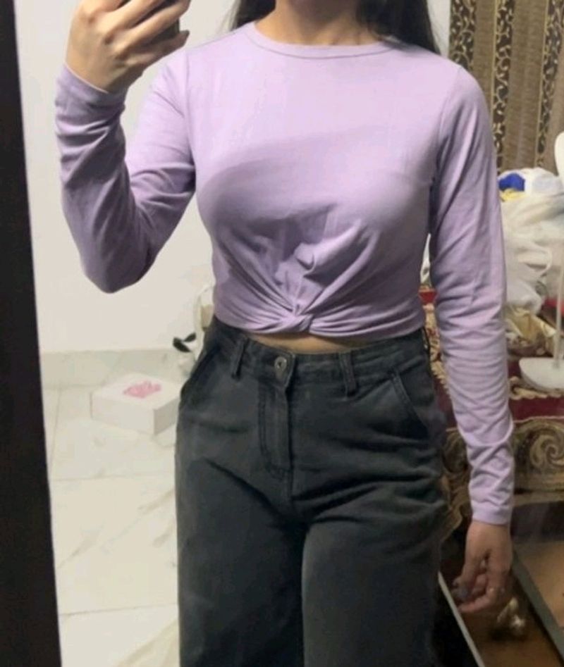 Lavender Street Style Store Fitted Top