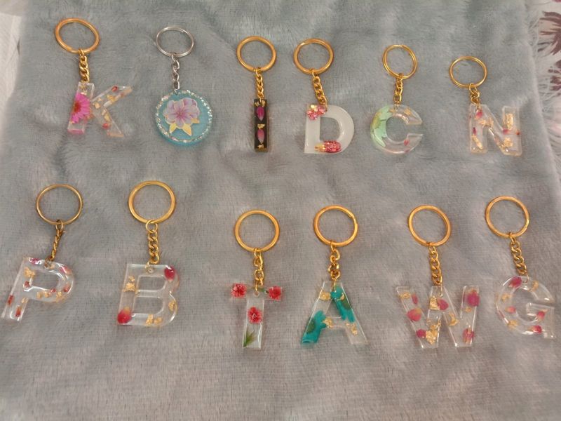 Handmade Resin Art Keychains