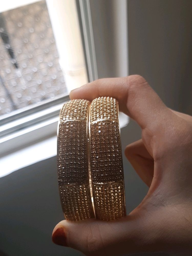 Golden Metal Bangles