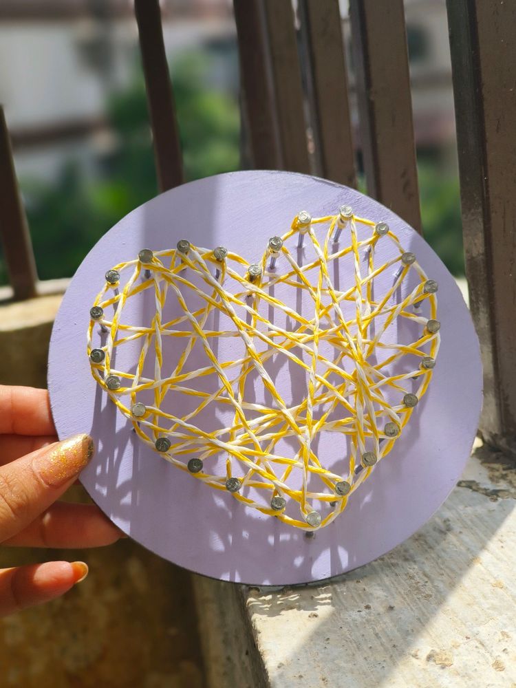 Heart String Art 💛