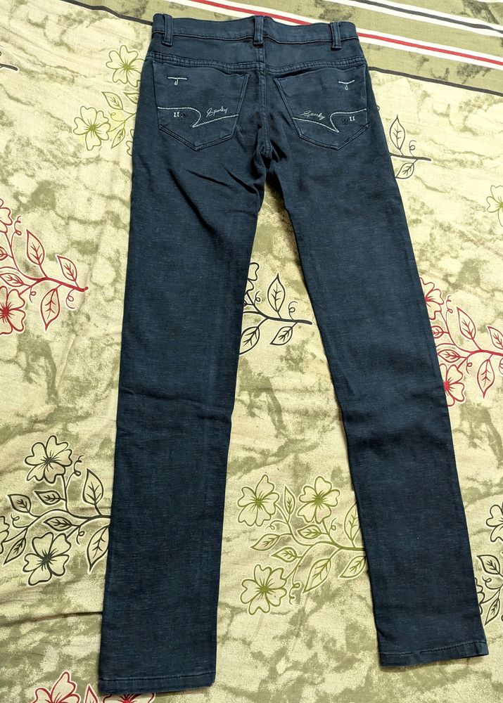 Navy Blue New Jeans