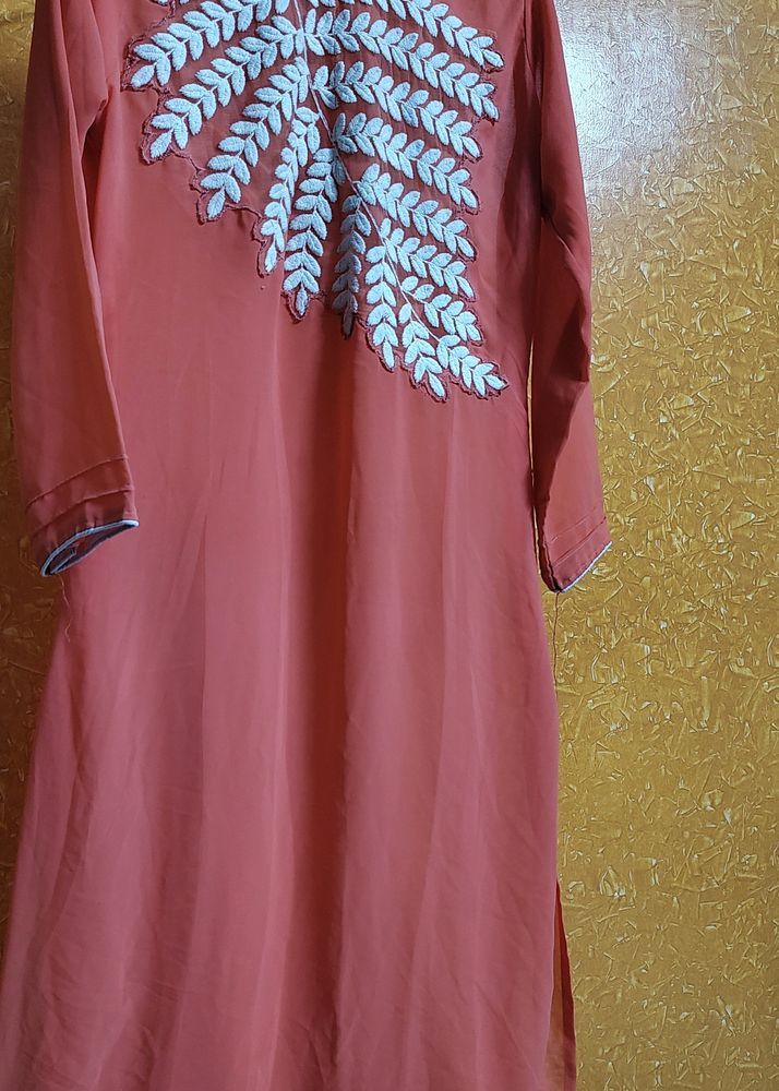 Kurta With Embroidery Work