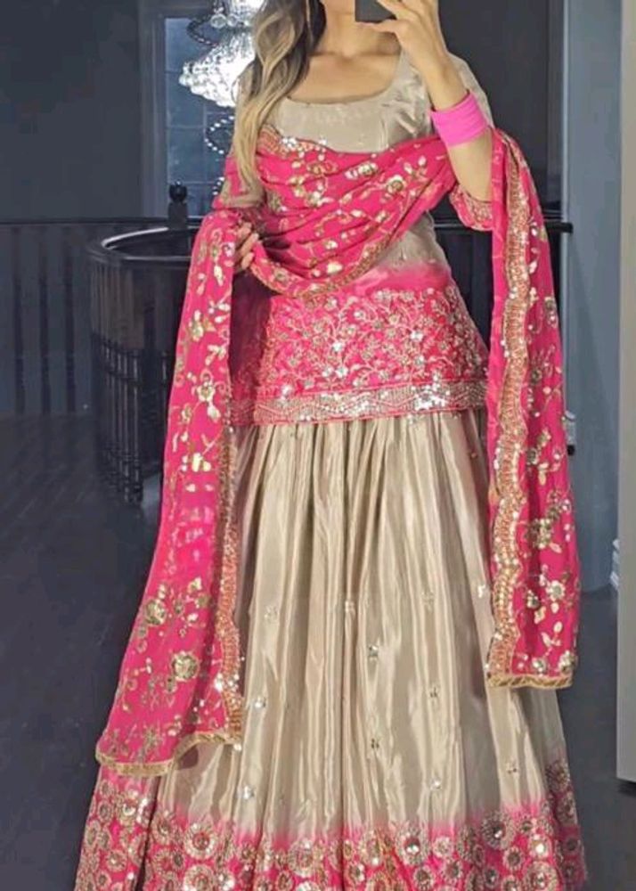 Heavy Pure Chinon Lehenga Choli