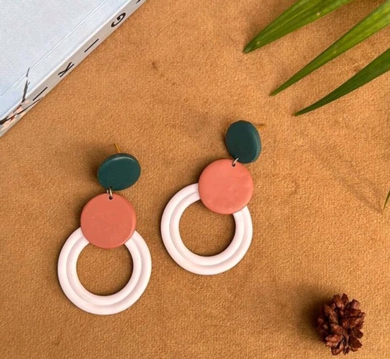 Clay Earring No 9