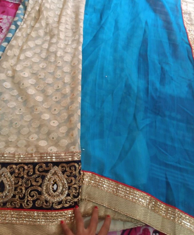 Two Shade Saree