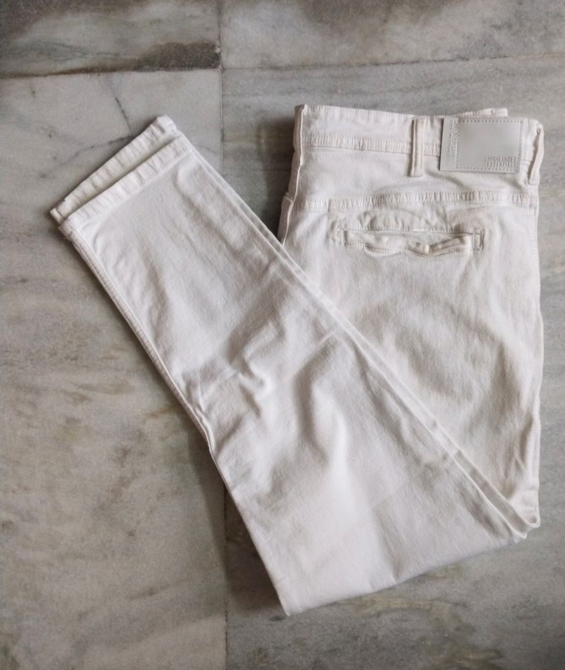 White Denim Jeans