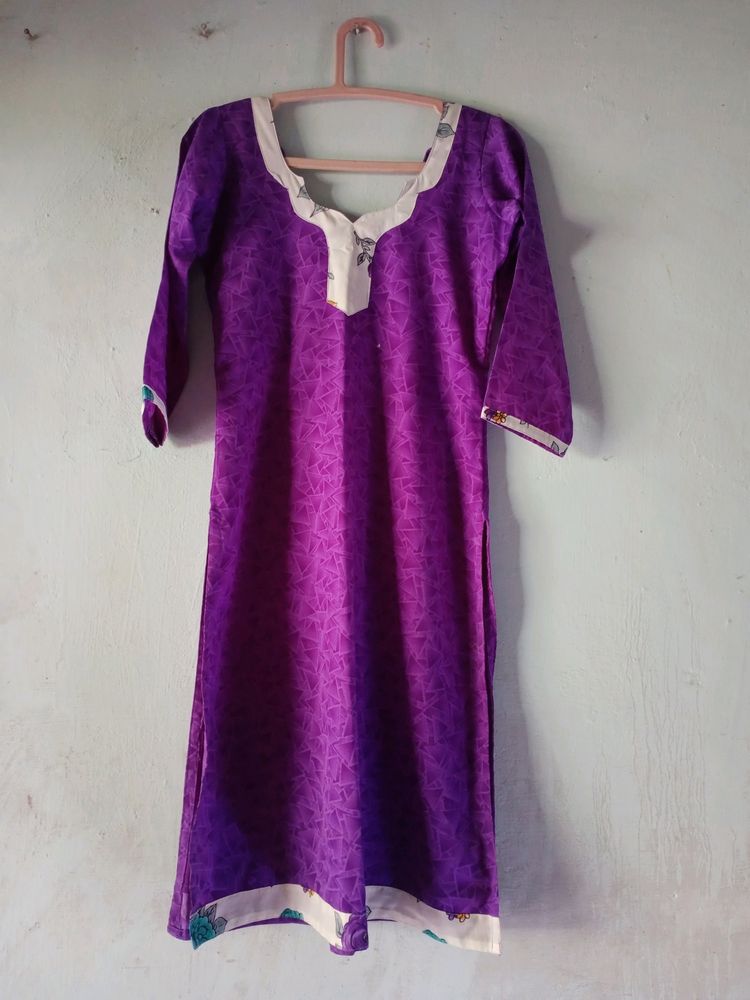 💥Diwali Offer💥Purple Kurta Set💜