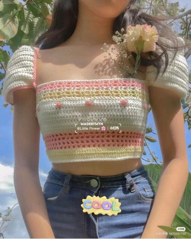 Crochet Crop Top