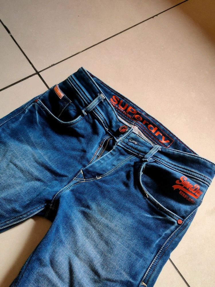 Superdry Denim Blue Jeans