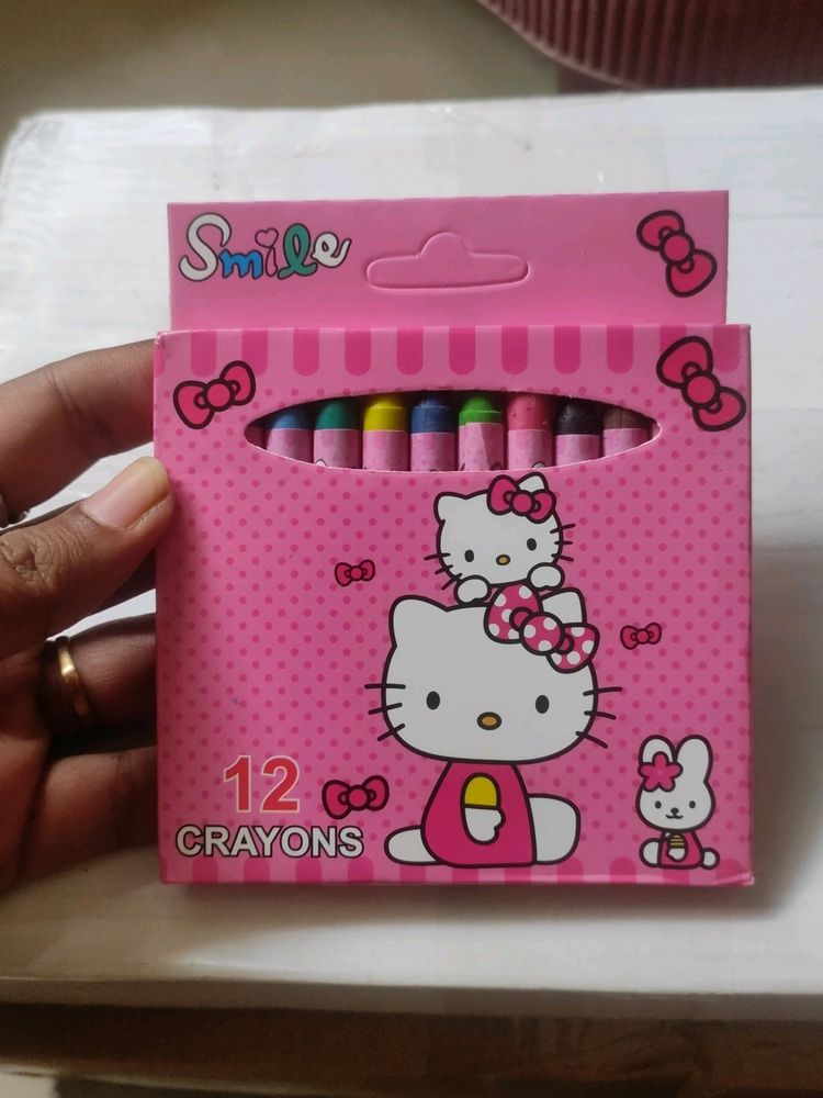 Hello Kitty Wax Crayons