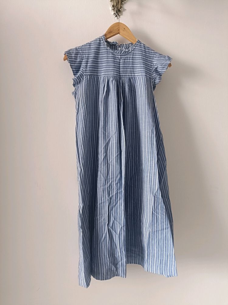 Blue Summer COTTON Dress