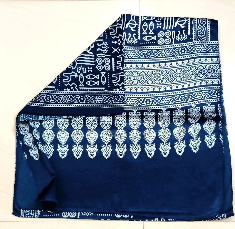 New Ajrakh Modal Silk Stole Dupatta