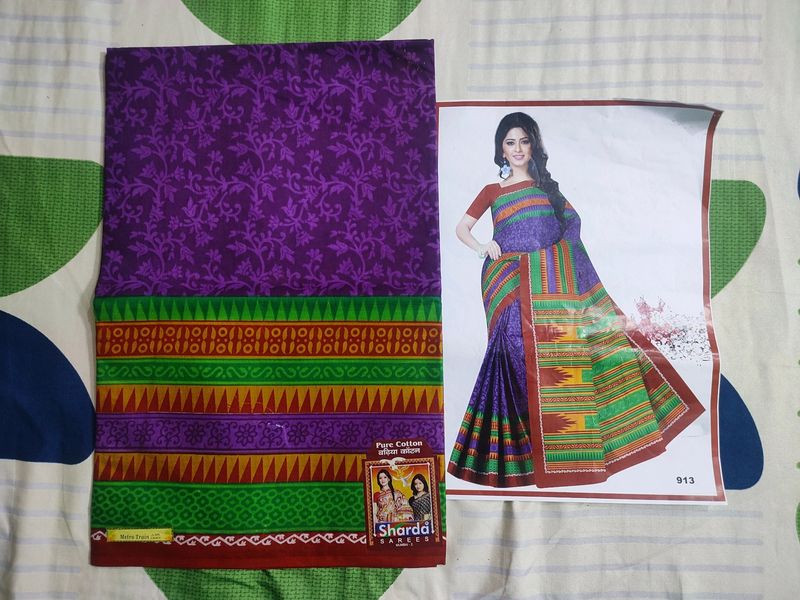 WOMEN NEW COTTON SAREES