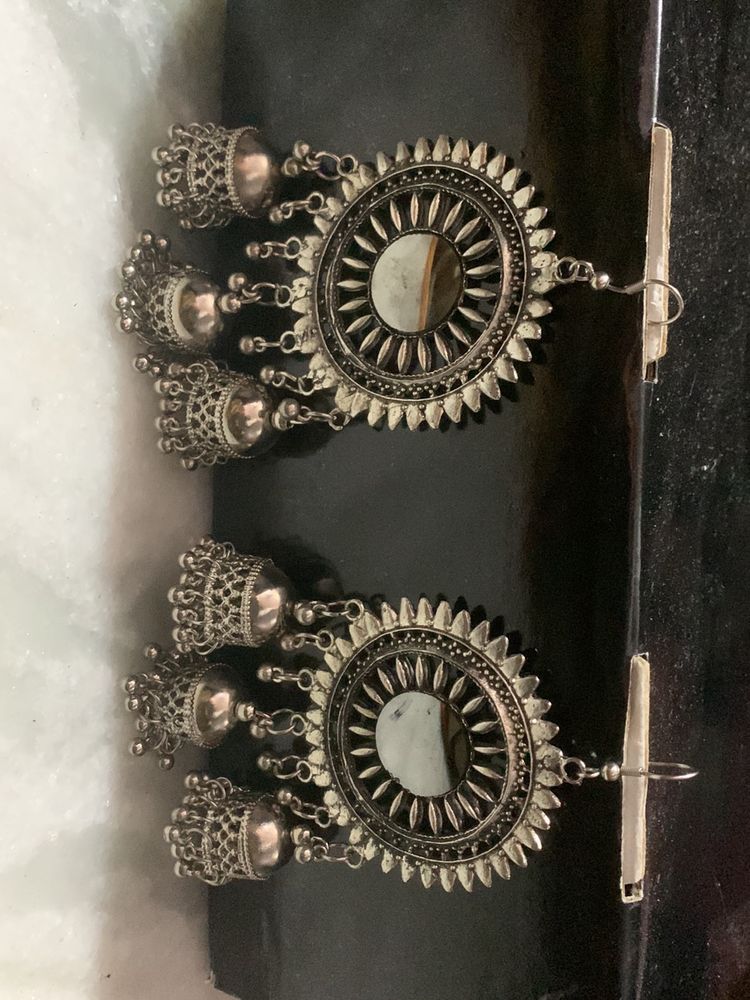 Oxidized Jhumki