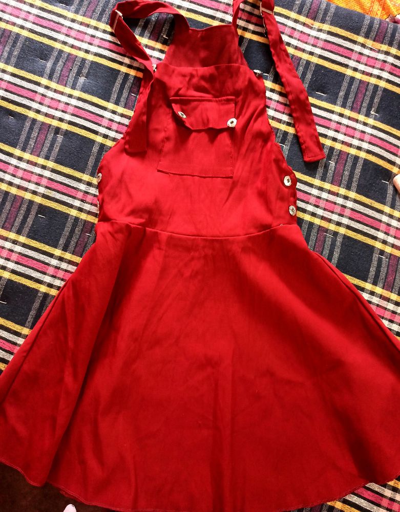 Beautiful Dungaree Dress For Women🥰🙀