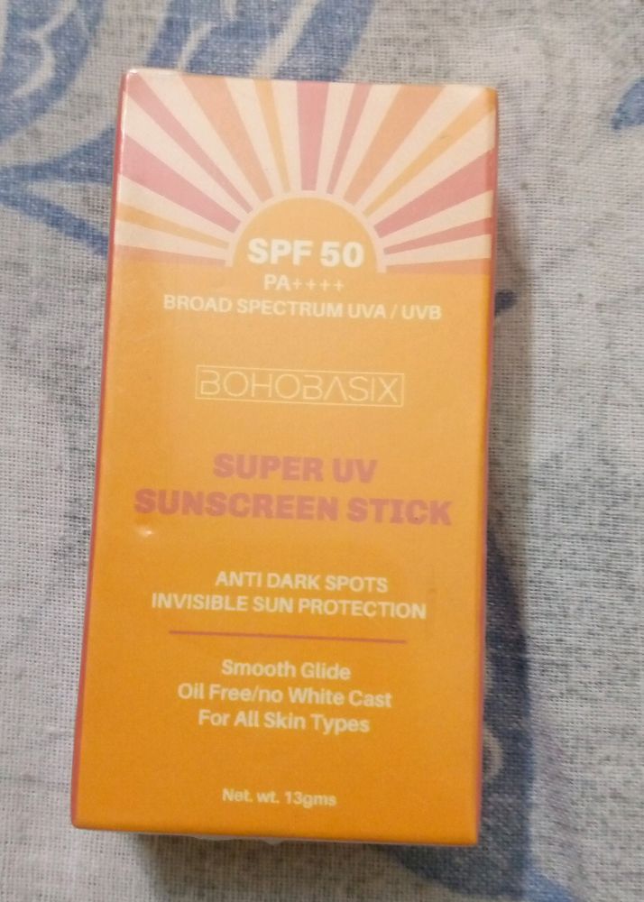 Spf50 Pa+++ Sunscreen Stick