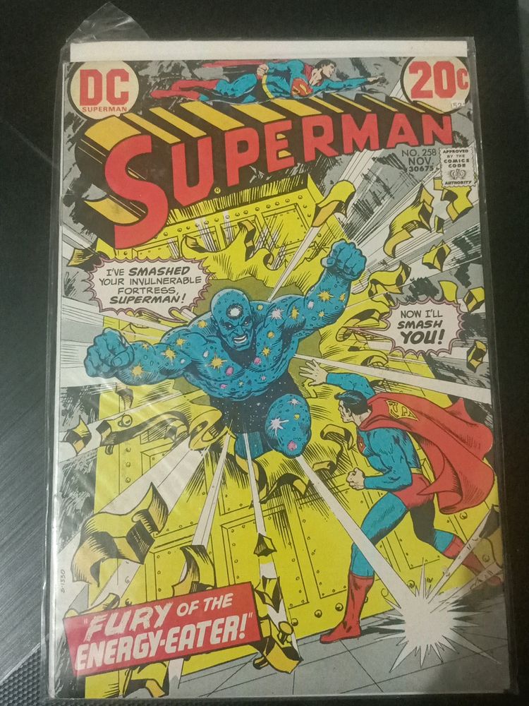 Vintage Superman USA Comic Book #258