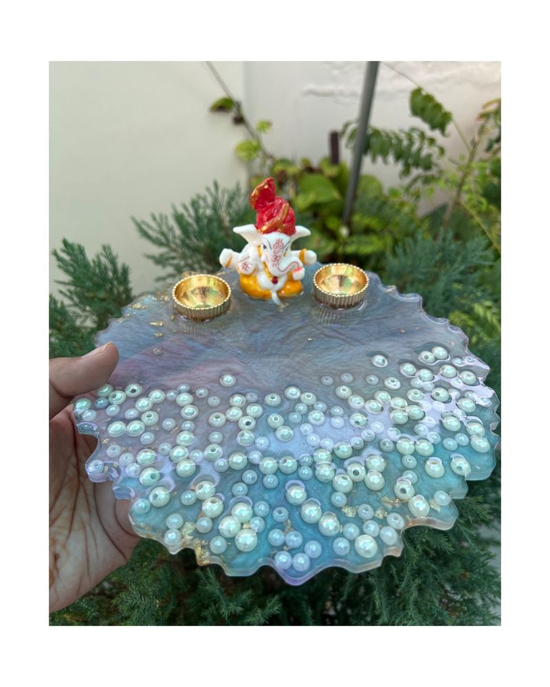 Resin Pooja Thali