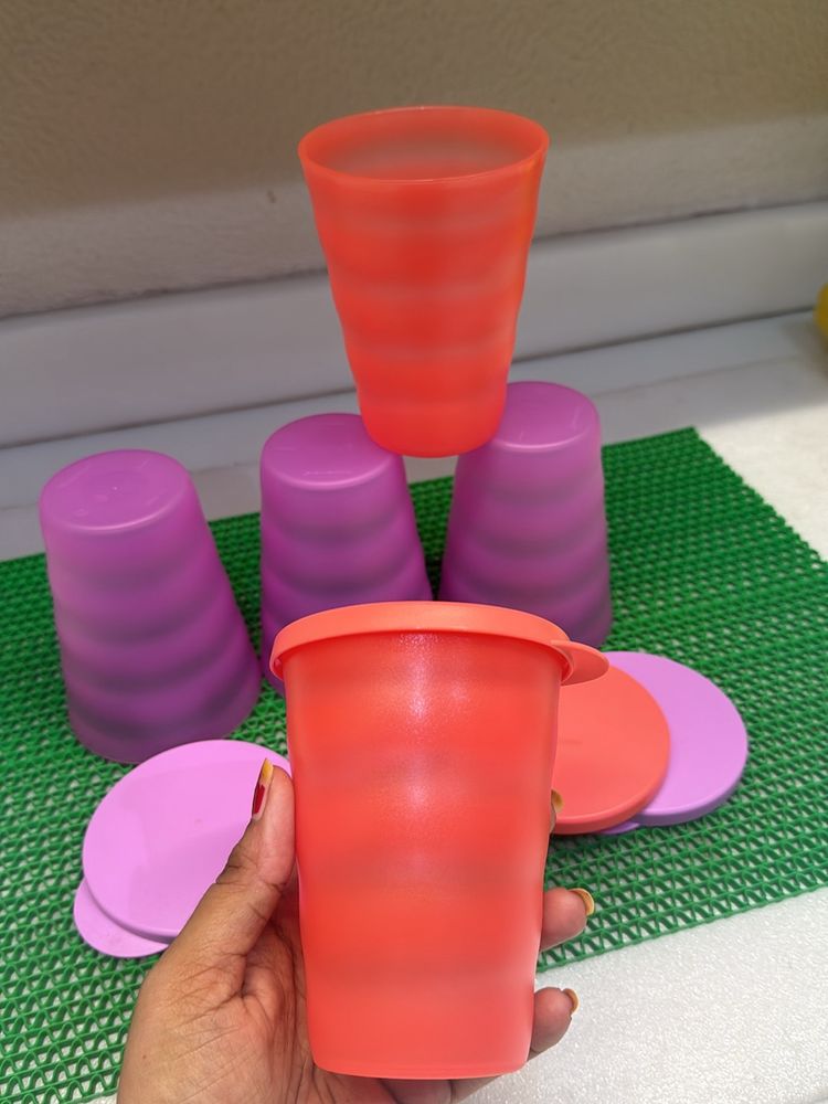 Tupperware Impressions Tumblers