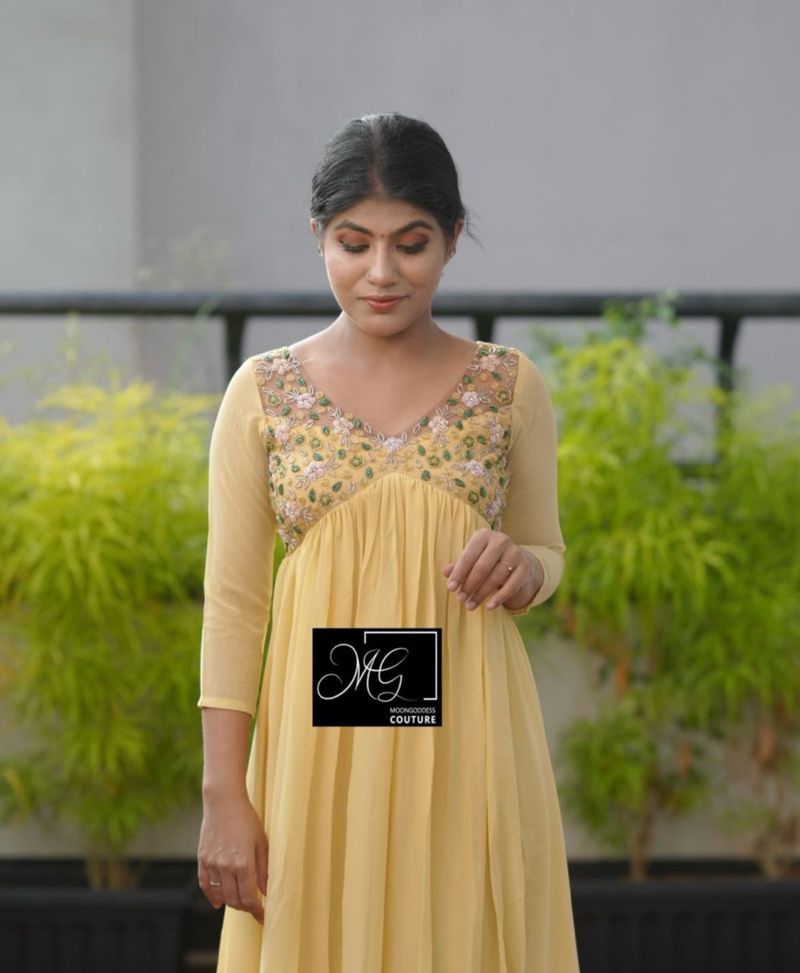 Pastel Yellow Kurti