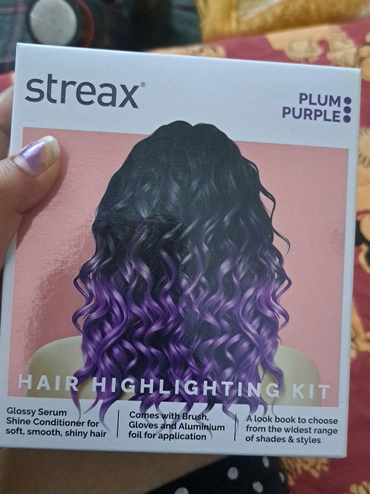 Purple Hair Colour