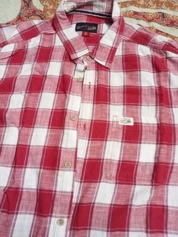 Red Nd White Check