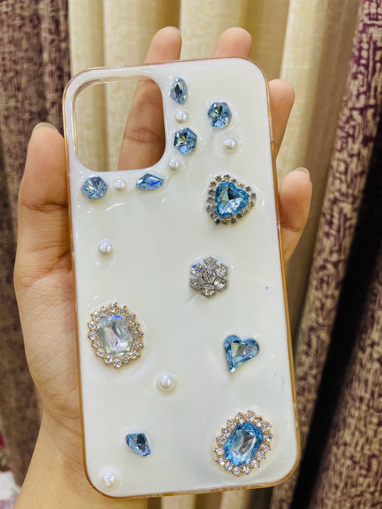 Embellish 💕Stone Phone Cover Iphone 12